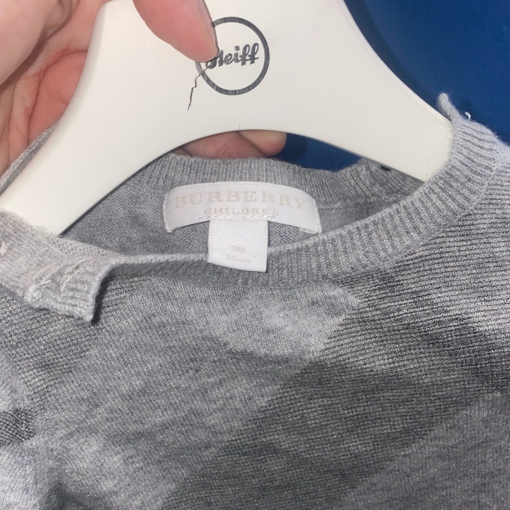 9m Burberry onesie